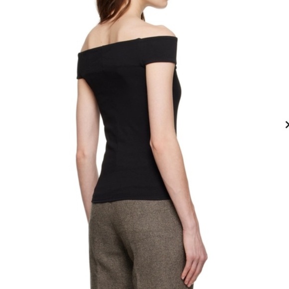 ANINE BING: Sara Off the Shoulder Top (small) - Picture 2 of 8